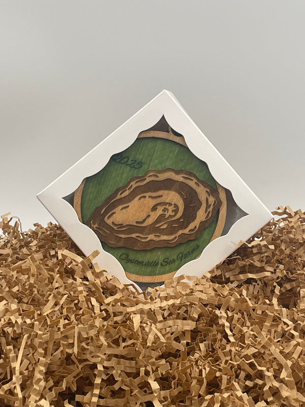 2025 Oysterville Sea Farms Holiday Ornament β 2nd Annual Collectible