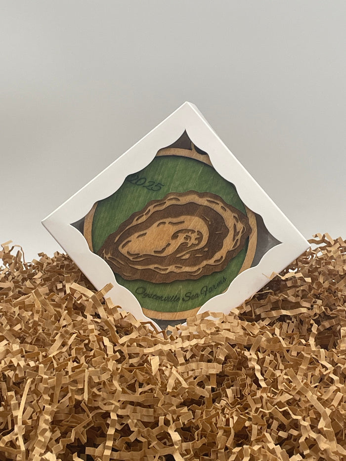 2025 Oysterville Sea Farms Holiday Ornament – 2nd Annual Collectible