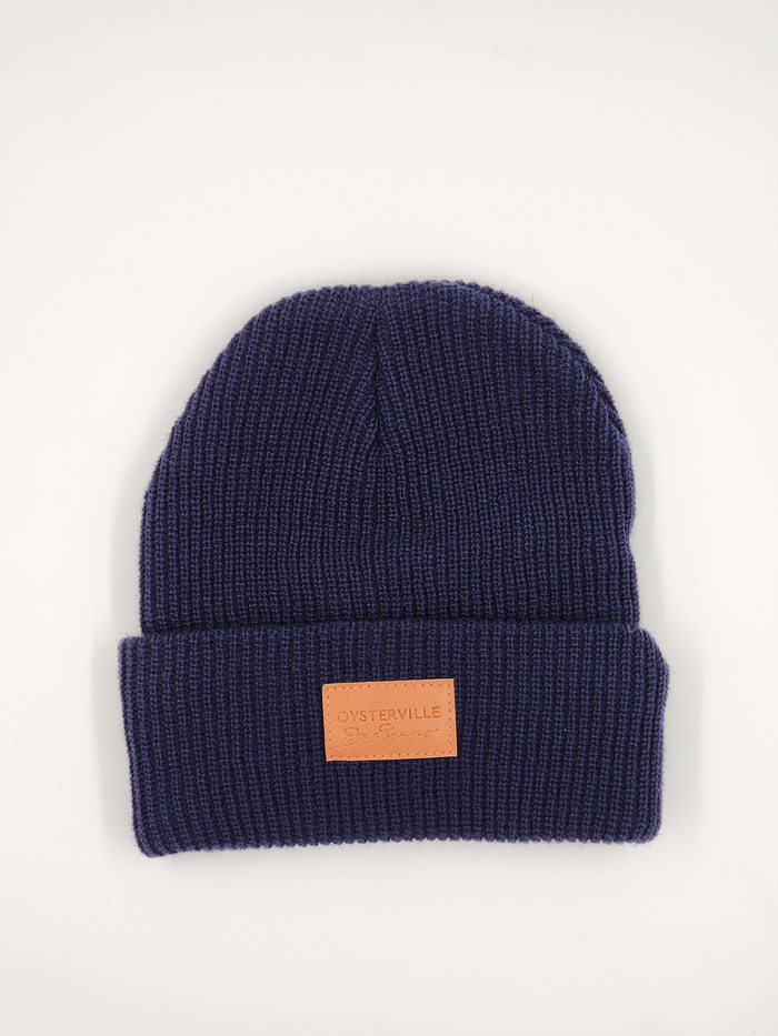 Oysterville Sea Farms – Classic Navy Beanie